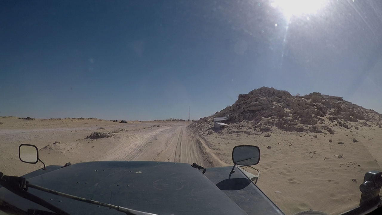 cruzando no mans land palocaminante - Marruecos 3/3, No man's land